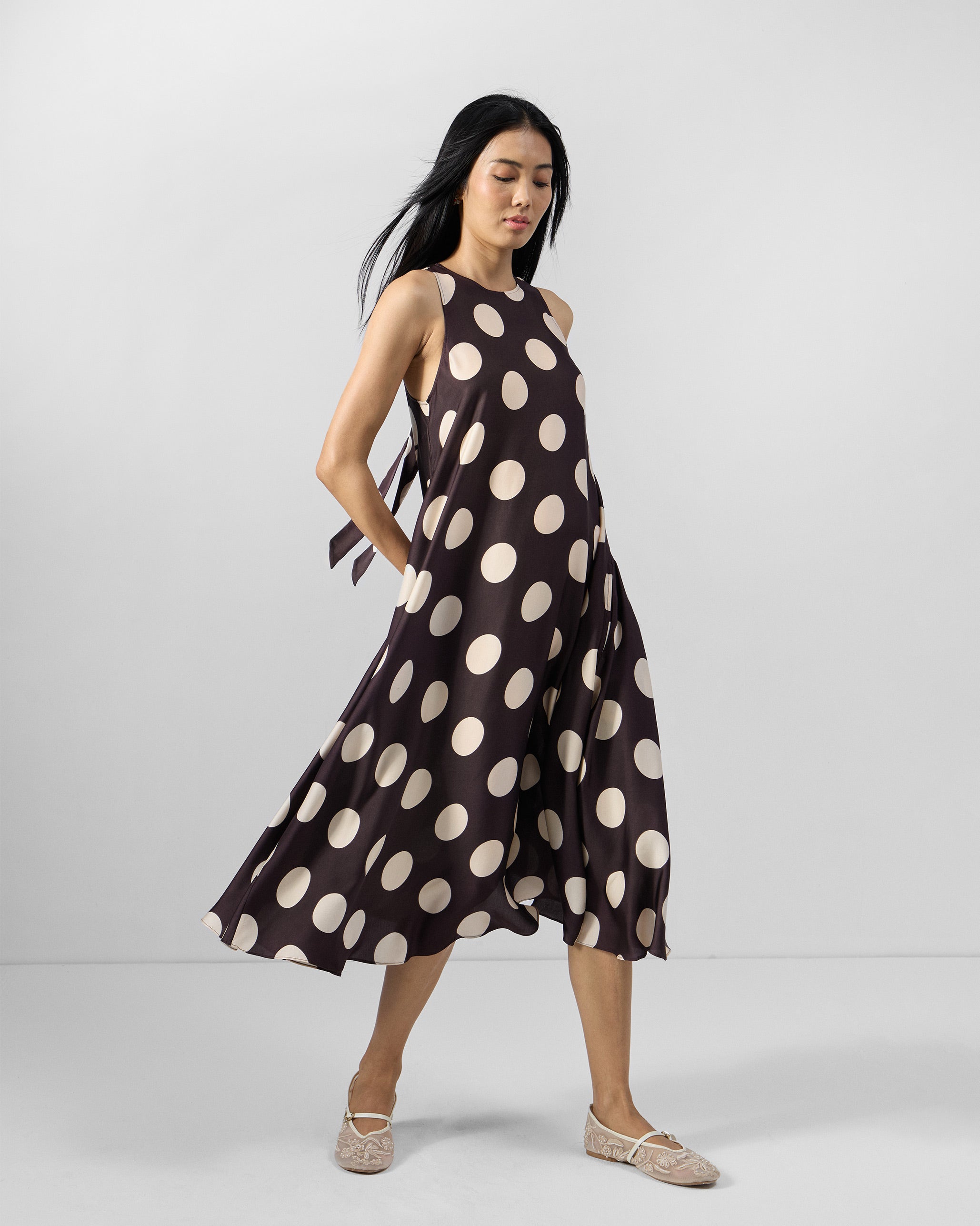 Kinaar Dress - Bemberg Flared Fit