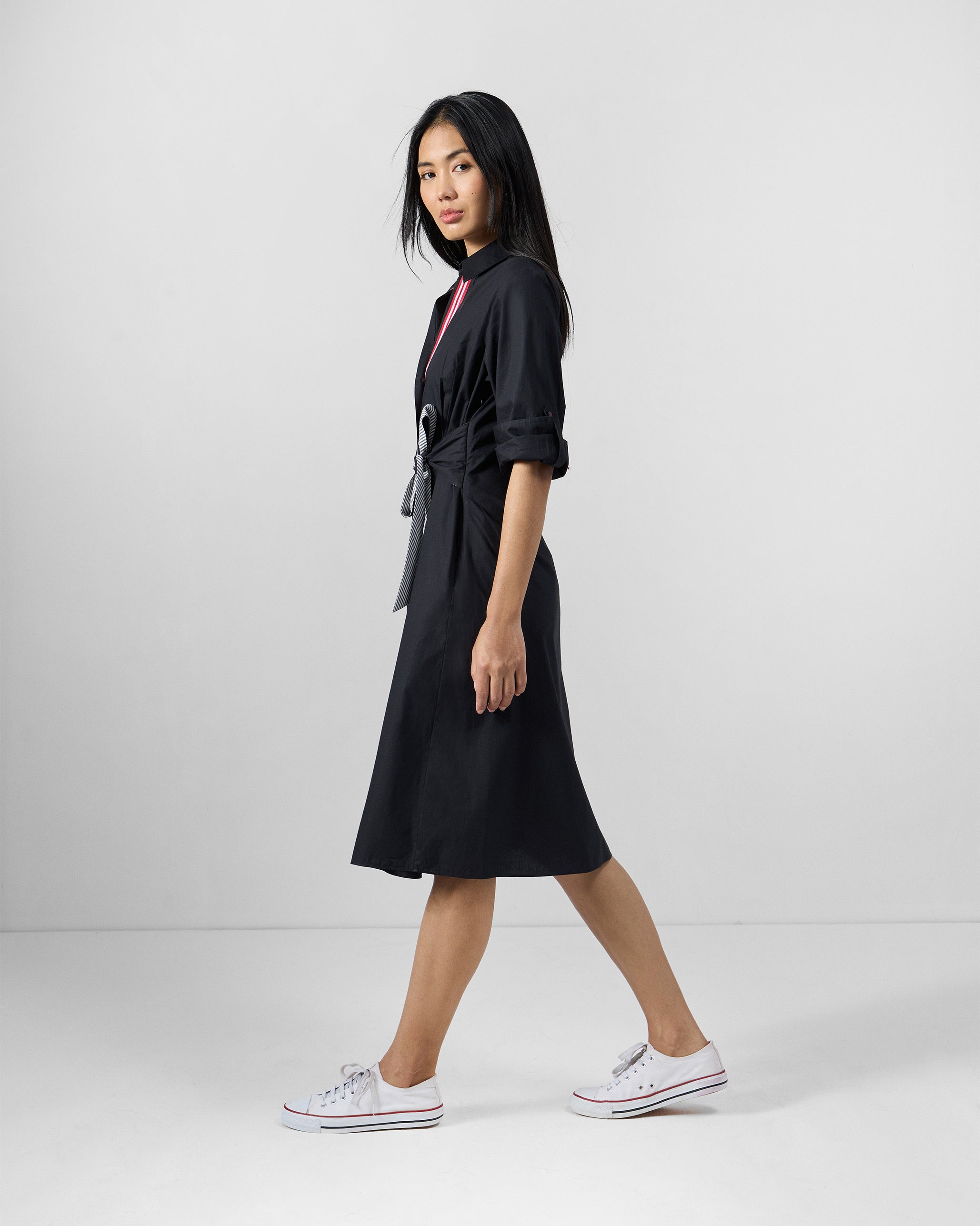 Sirsa Dress - 100% Cotton Fitted