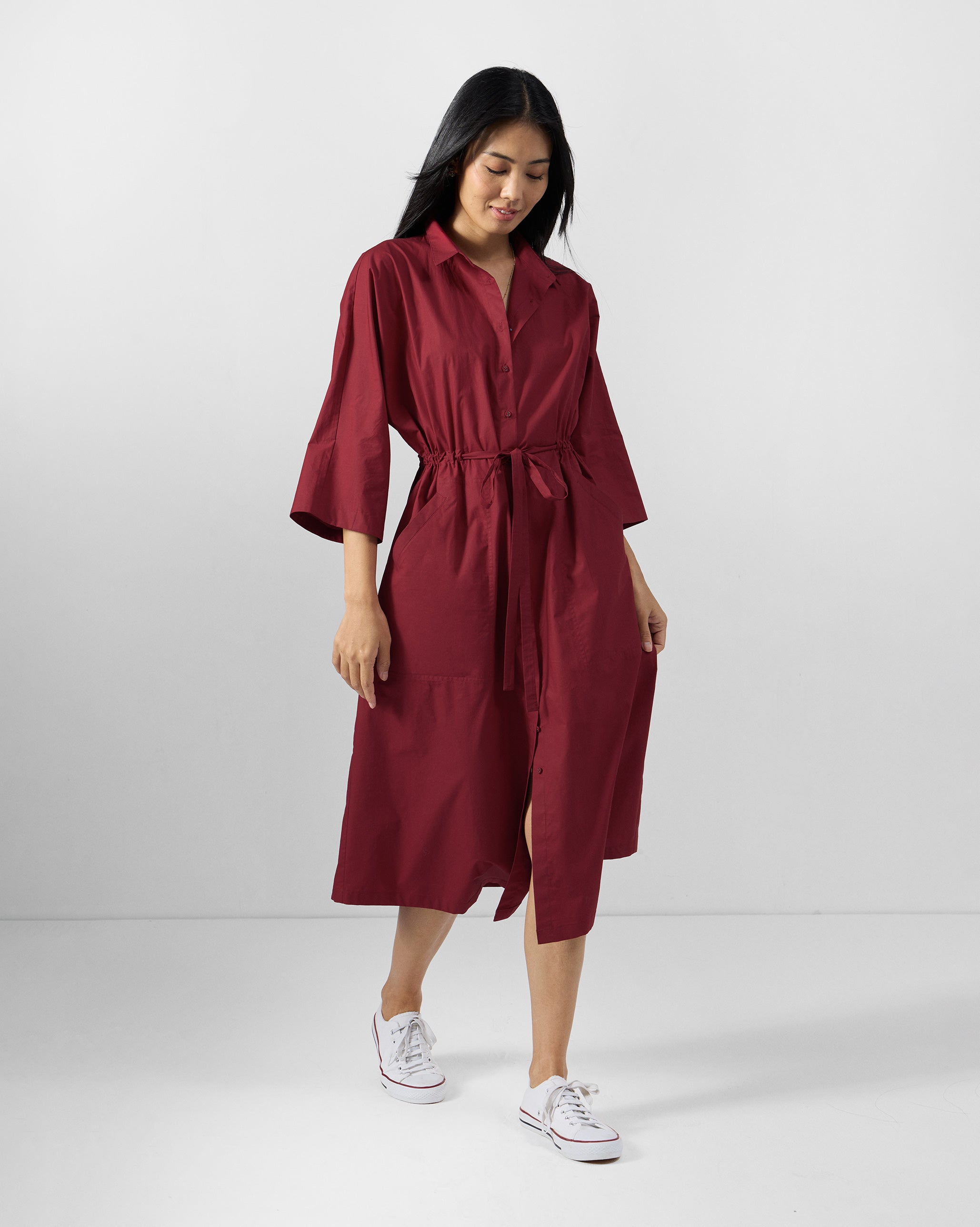 Nomad Dress - 100% Cotton A-line Fit