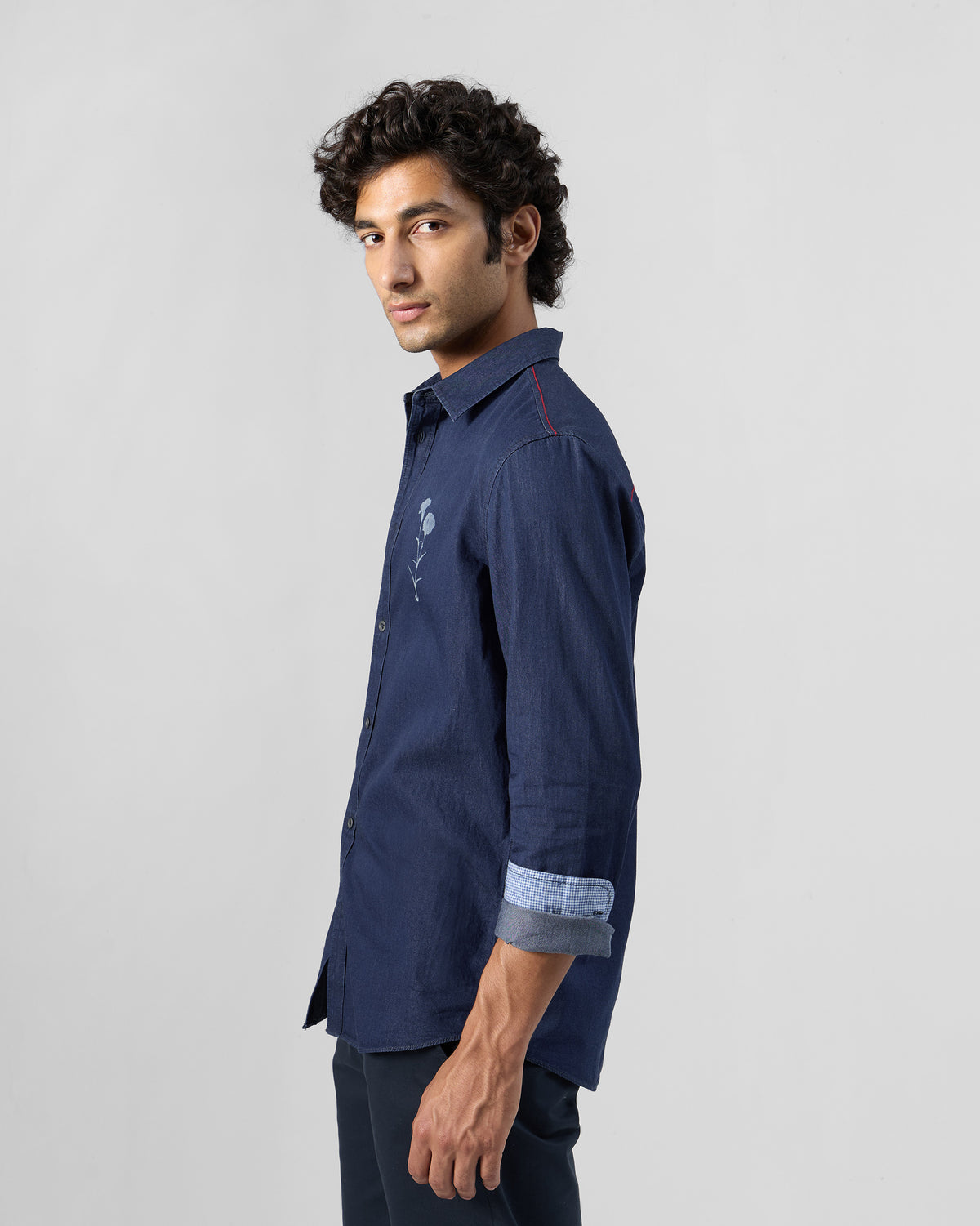 Classic Shirt - Cotton Denim Classic Fit