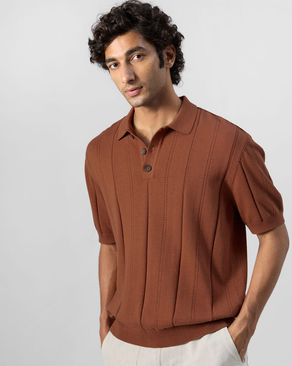Abeer Polo T-Shirt - Cotton Knit Regular Fit