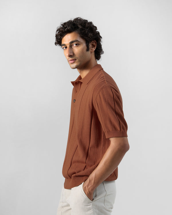 Abeer Polo T-Shirt - Cotton Knit Regular Fit