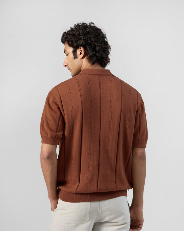 Abeer Polo T-Shirt - Cotton Knit Regular Fit