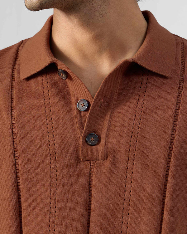 Abeer Polo T-Shirt - Cotton Knit Regular Fit