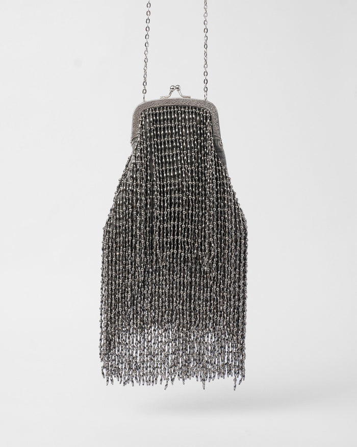Shimmer Clutch - Silver