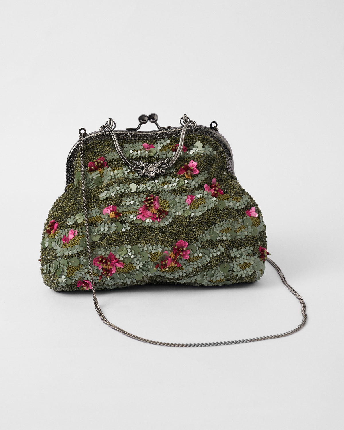 Gardenia Clutch - Green