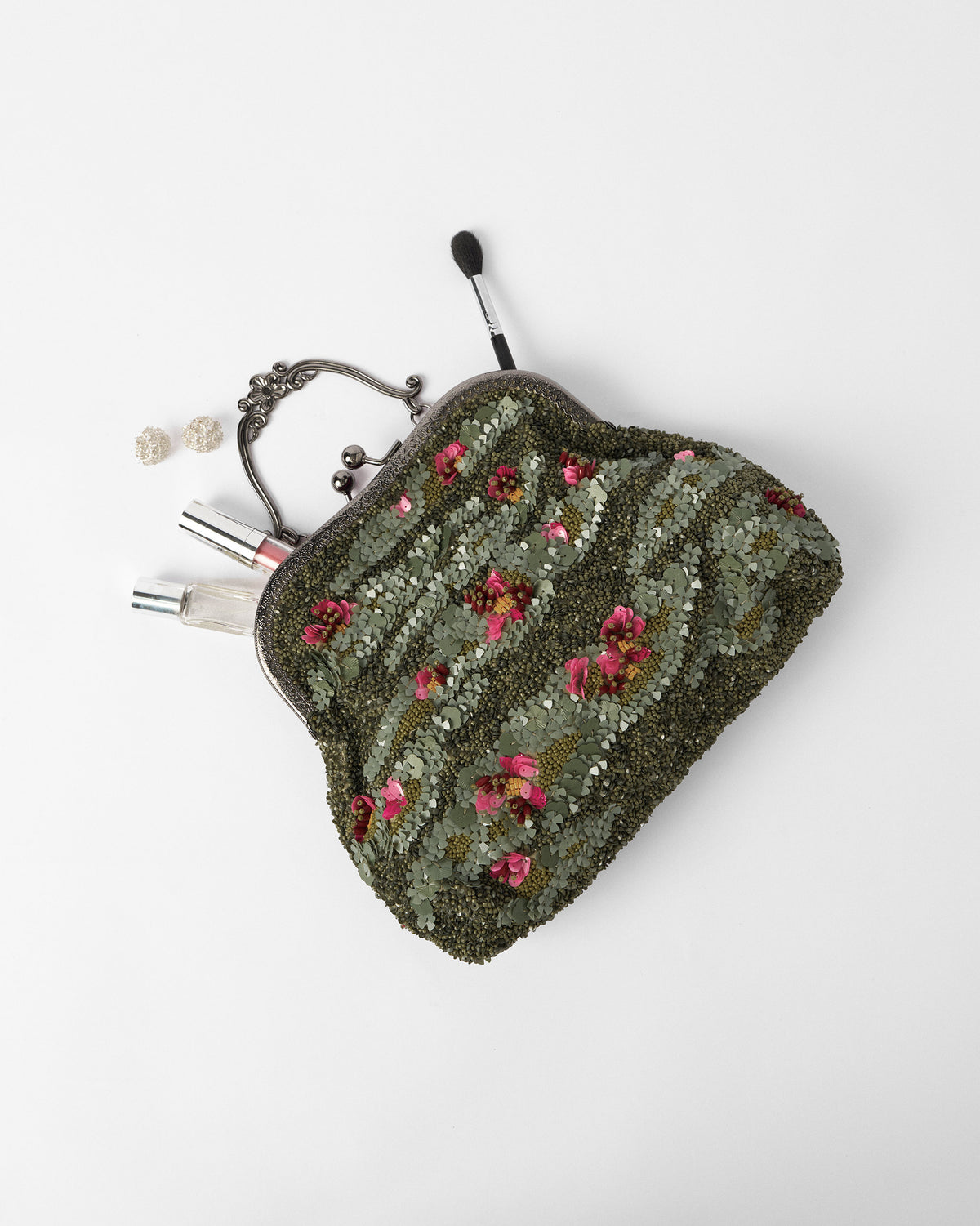 Gardenia Clutch - Green