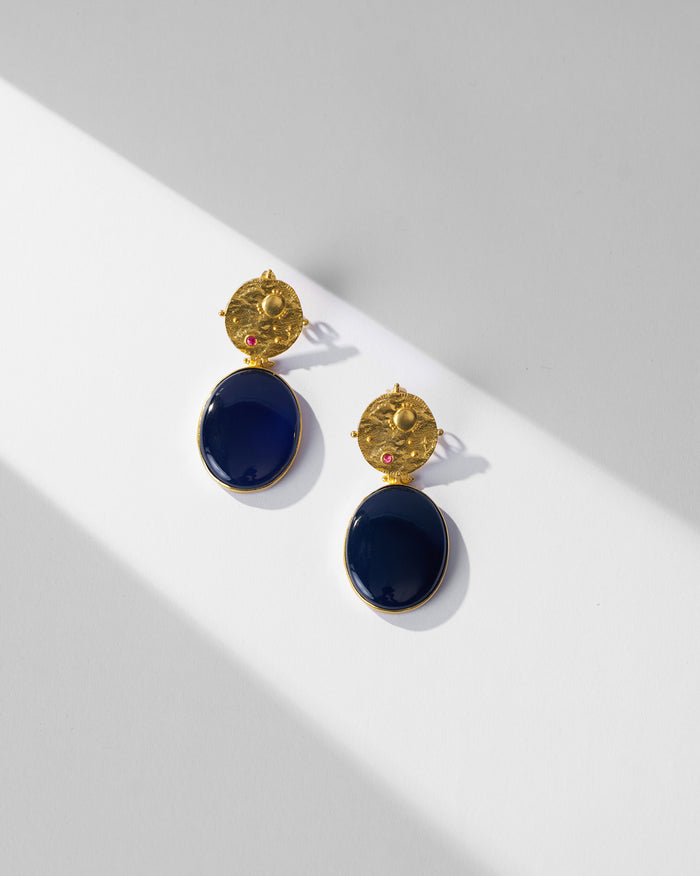 Nebra Earrings - Gold