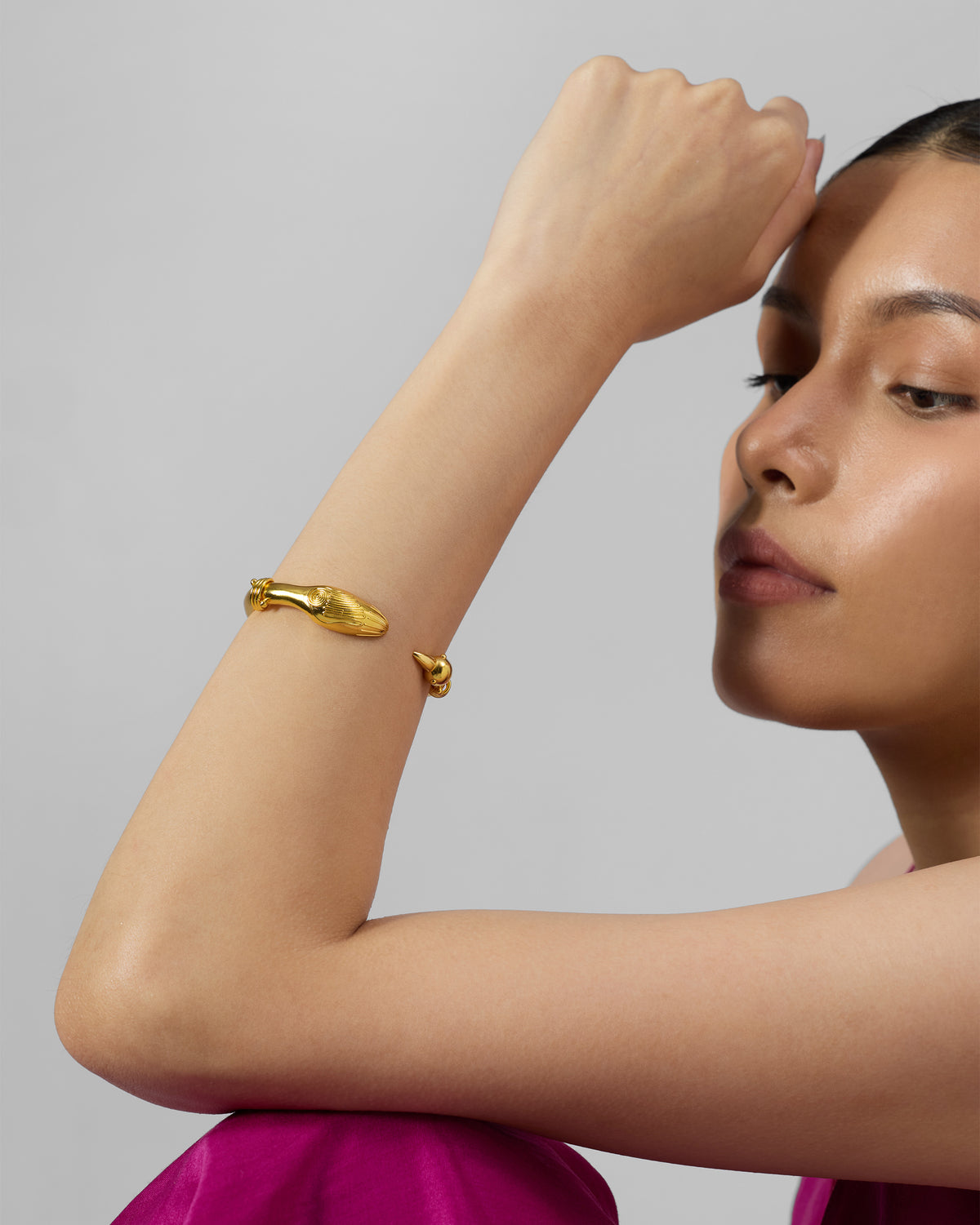 Saras Cuff - Gold