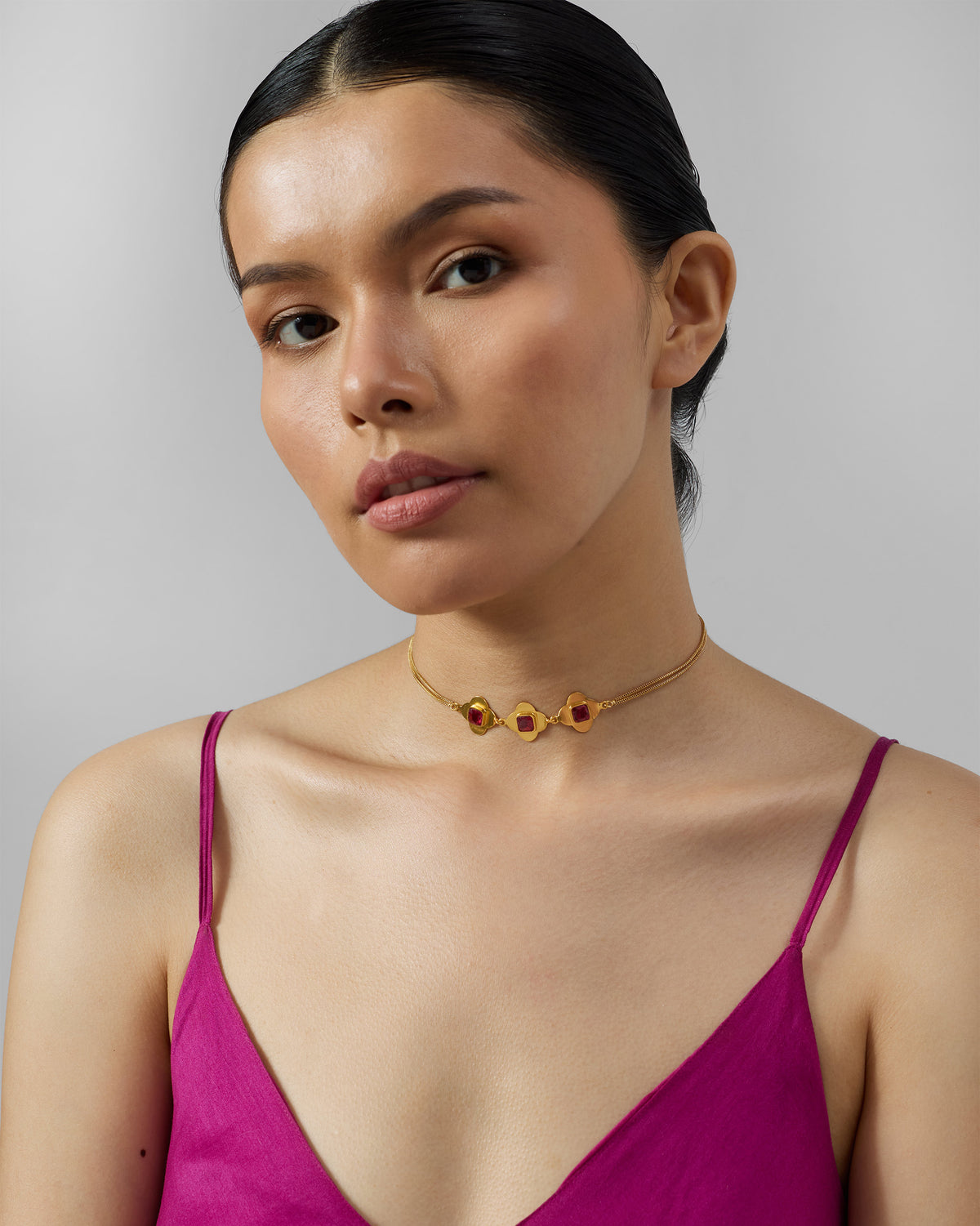 Ahiliya Choker - Gold