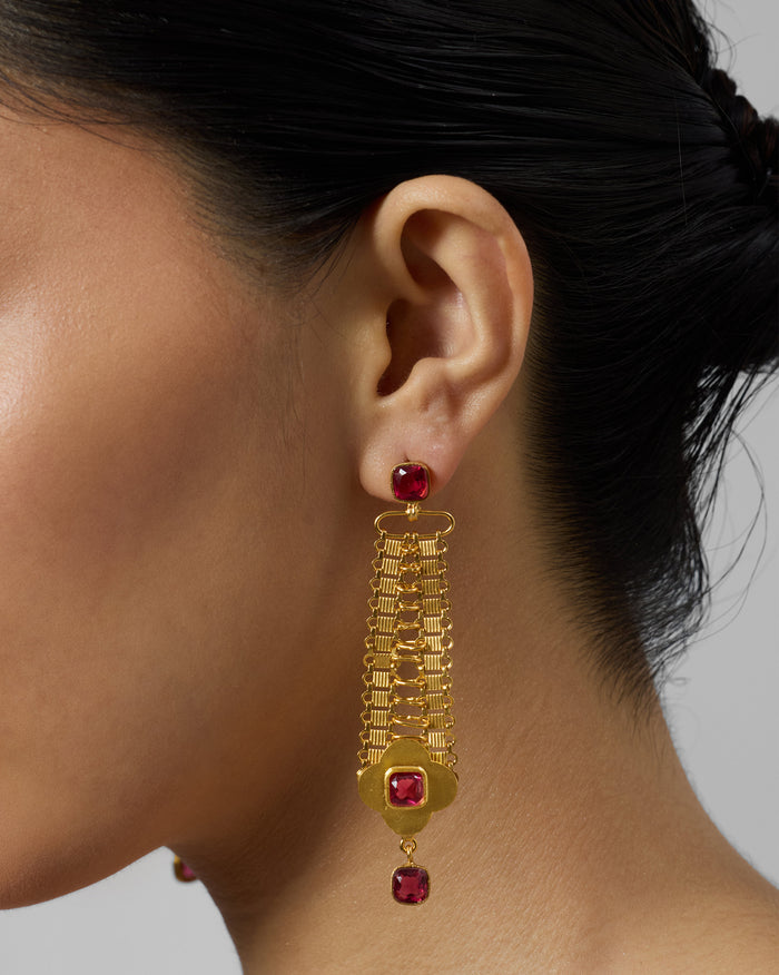 Ahiliya Danglers - Gold