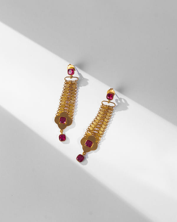 Ahiliya Danglers - Gold