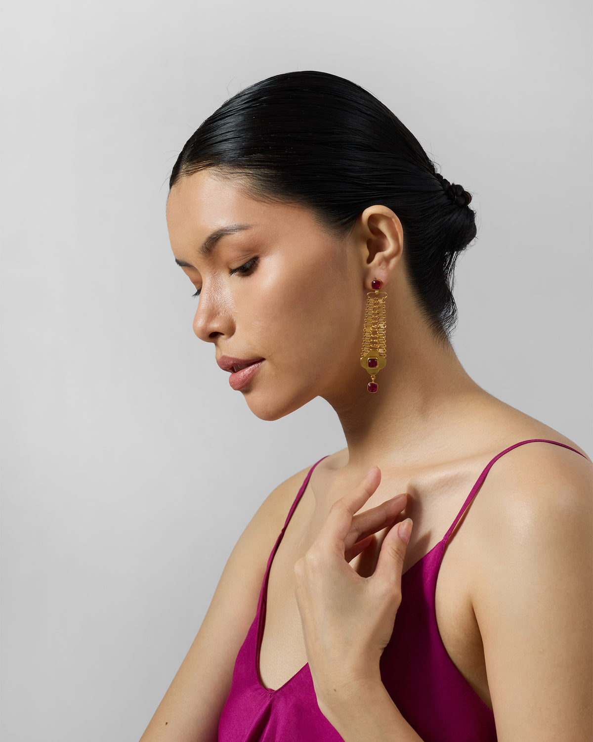 Ahiliya Danglers - Gold