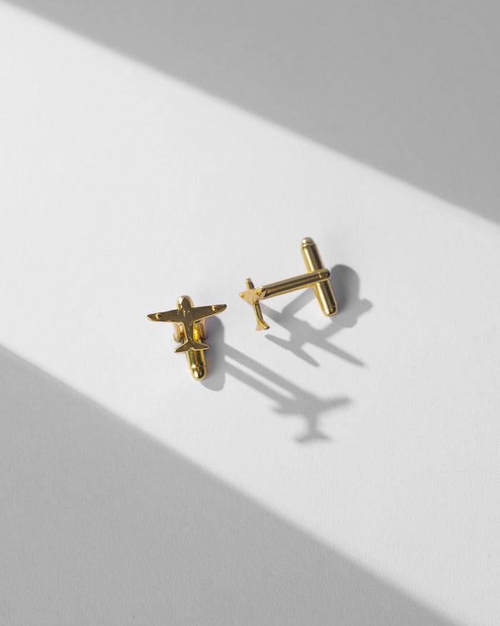 Flight Cufflinks - Gold