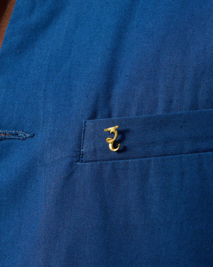 Alphabet- R Pin - Gold
