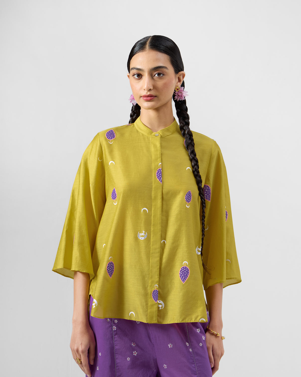 Chilika High Low Shirt - Cotton Silk Regular Fit