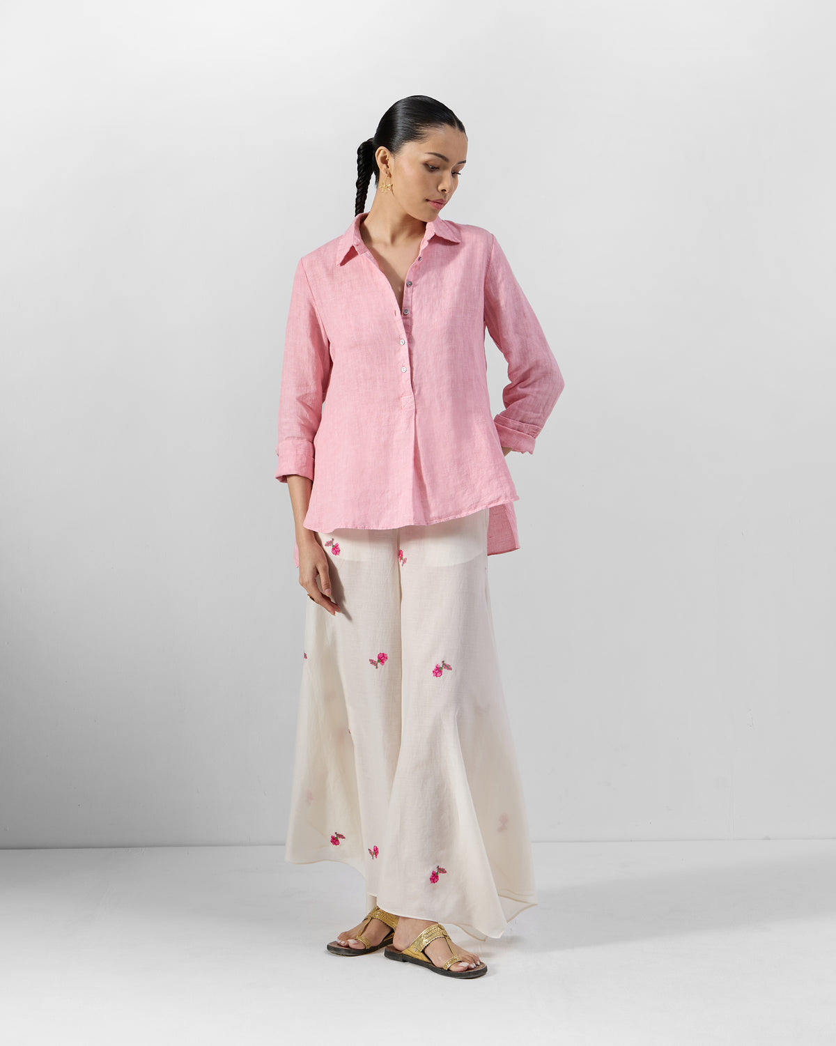 Mati Shirt - 100% Linen Regular Fit