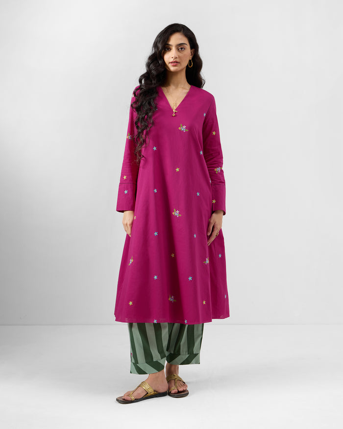 Narsa Kurta - 100% Cotton A-Line Fit