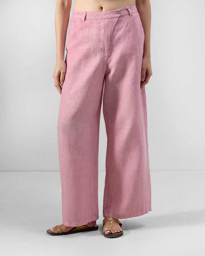 Avent Pants - 100% Linen A-Line Fit