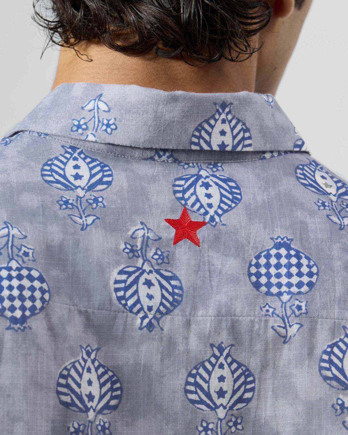 Ganga Shirt - Block-Printed Cotton