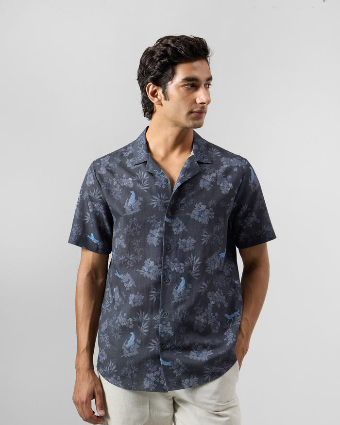 Mistari Shirt - Cotton Linen Regular Fit