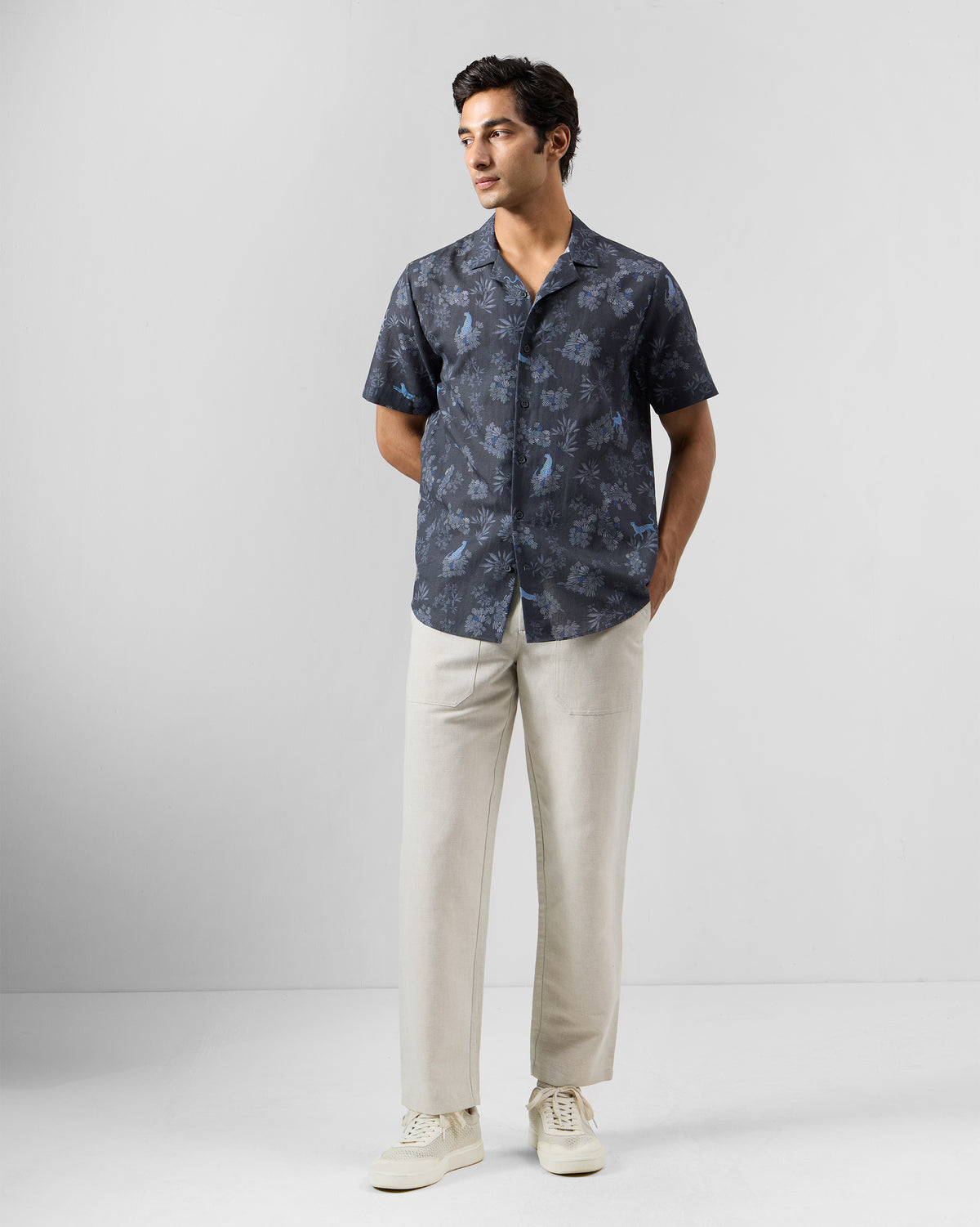Mistari Shirt - Cotton Linen Regular Fit