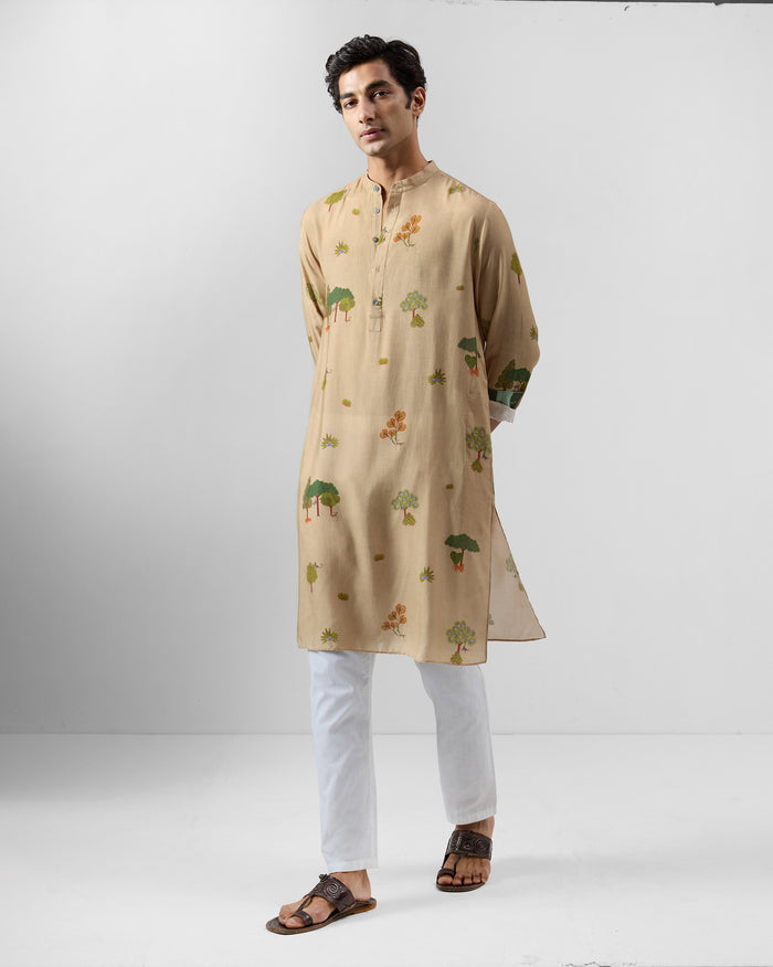 Bageecha Kurta - Bemberg Classic Fit