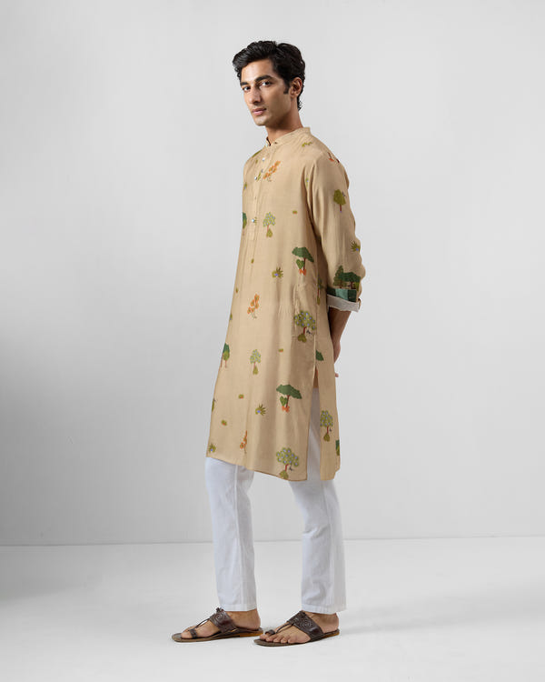 Bageecha Kurta - Bemberg Classic Fit