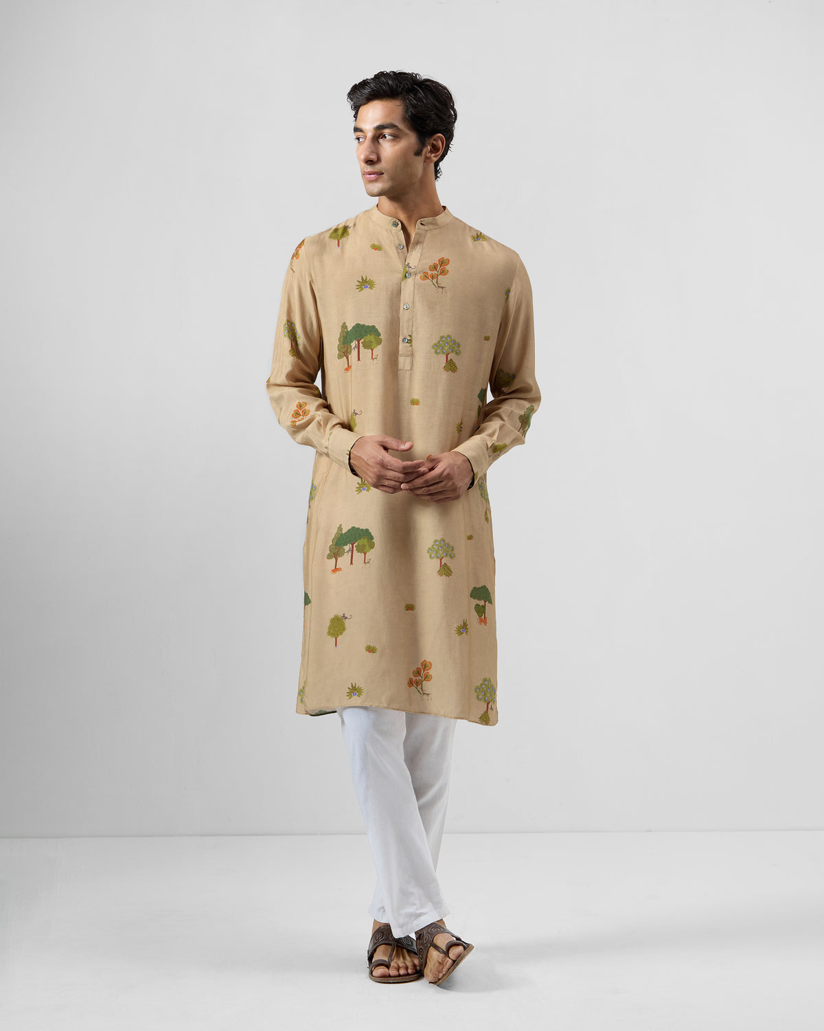 Bageecha Kurta - Bemberg Classic Fit