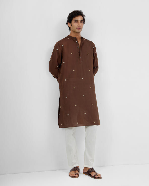 Astral Kurta - Cotton Linen Classic Fit