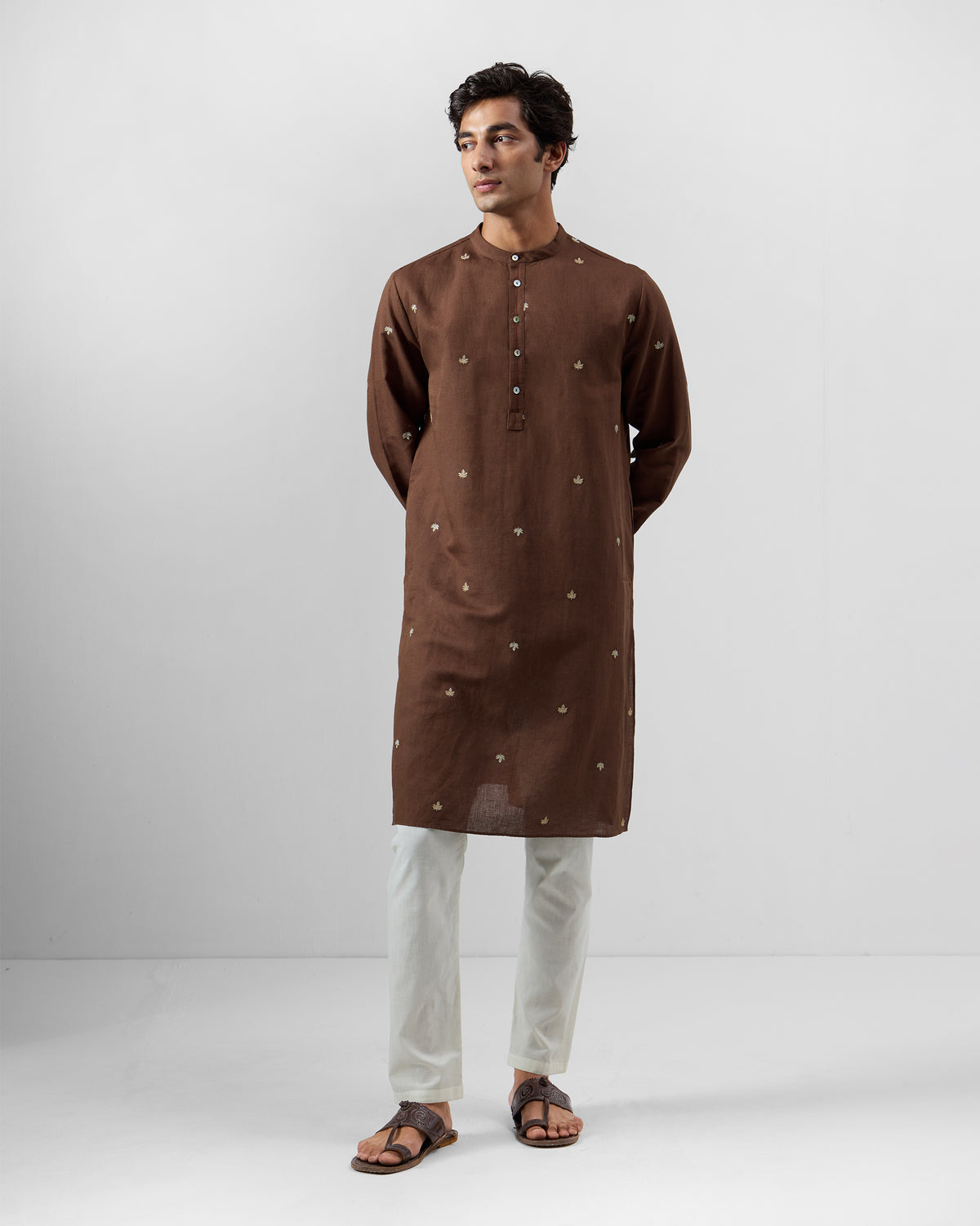 Astral Kurta - Cotton Linen Classic Fit