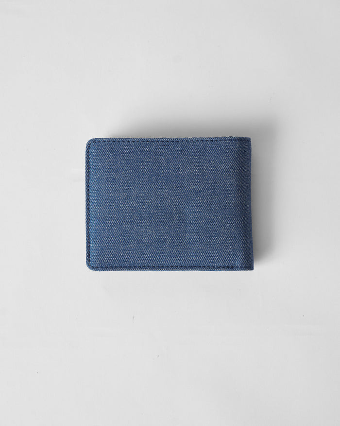 Classic Bi-Fold Wallet - Denim Blue