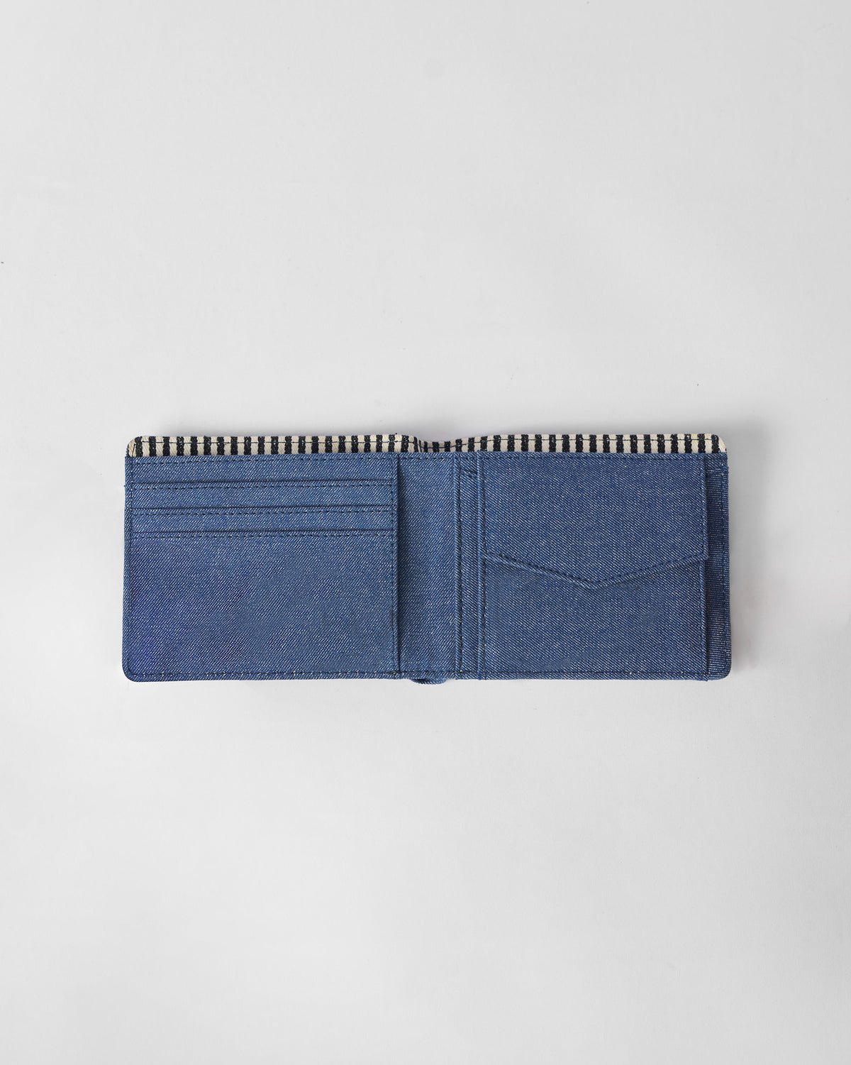 Classic Bi-Fold Wallet - Denim Blue