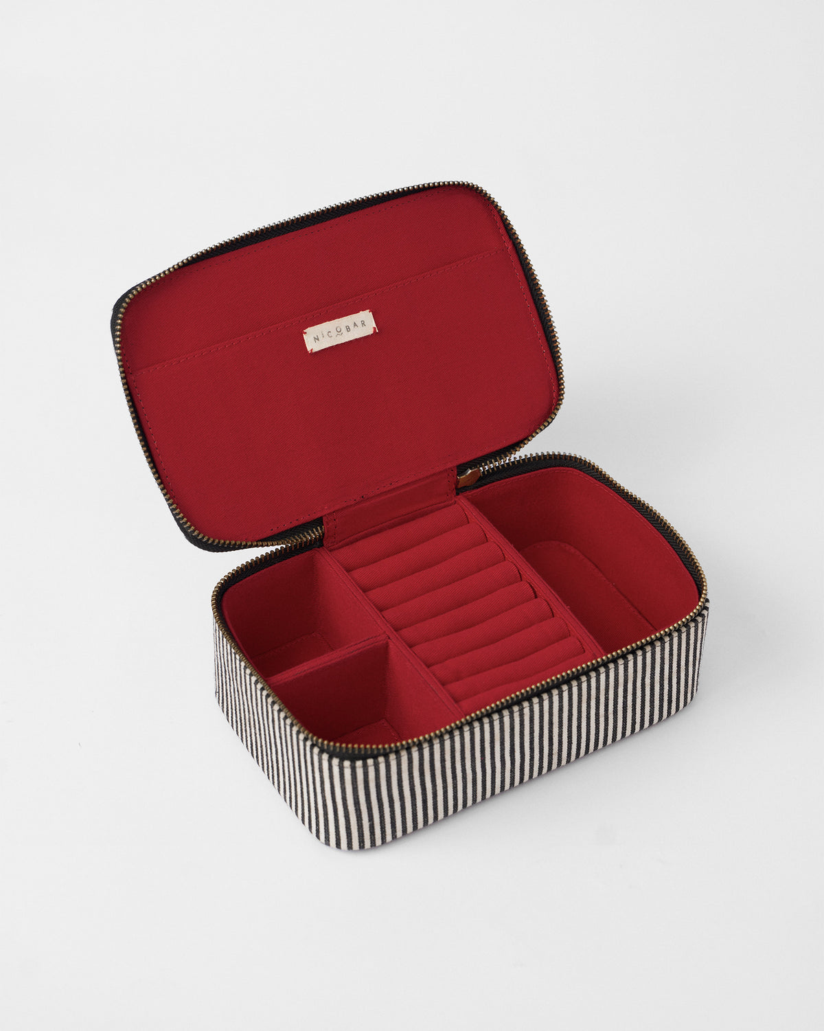 Tara Jewellery Organiser - Black & White