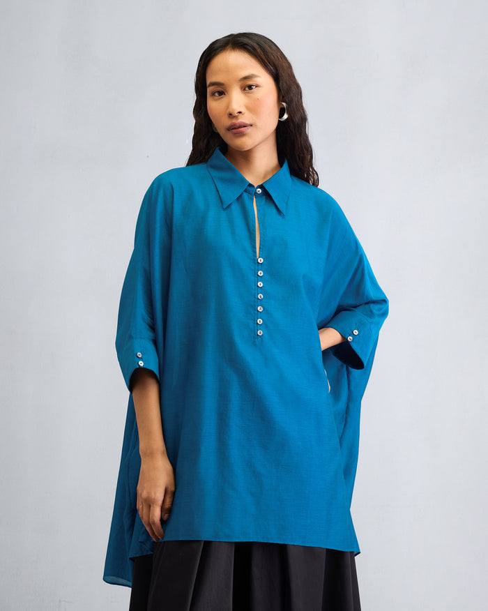 Hala Tunic - Sapphire