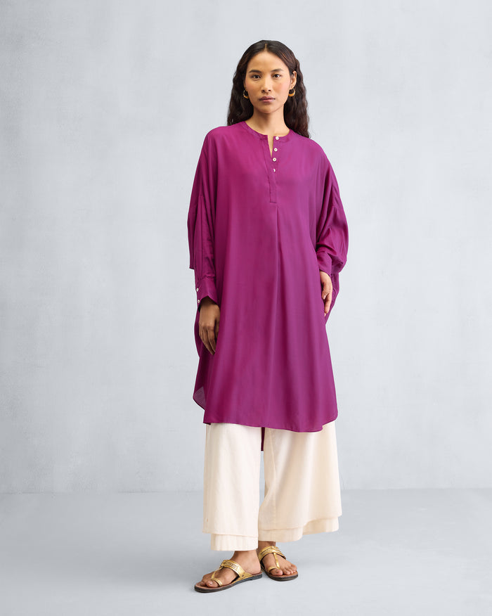 Lazy Sunday Tunic - Mulberry