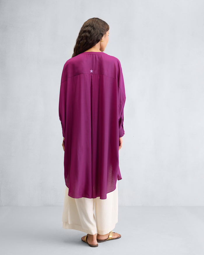Lazy Sunday Tunic - Mulberry