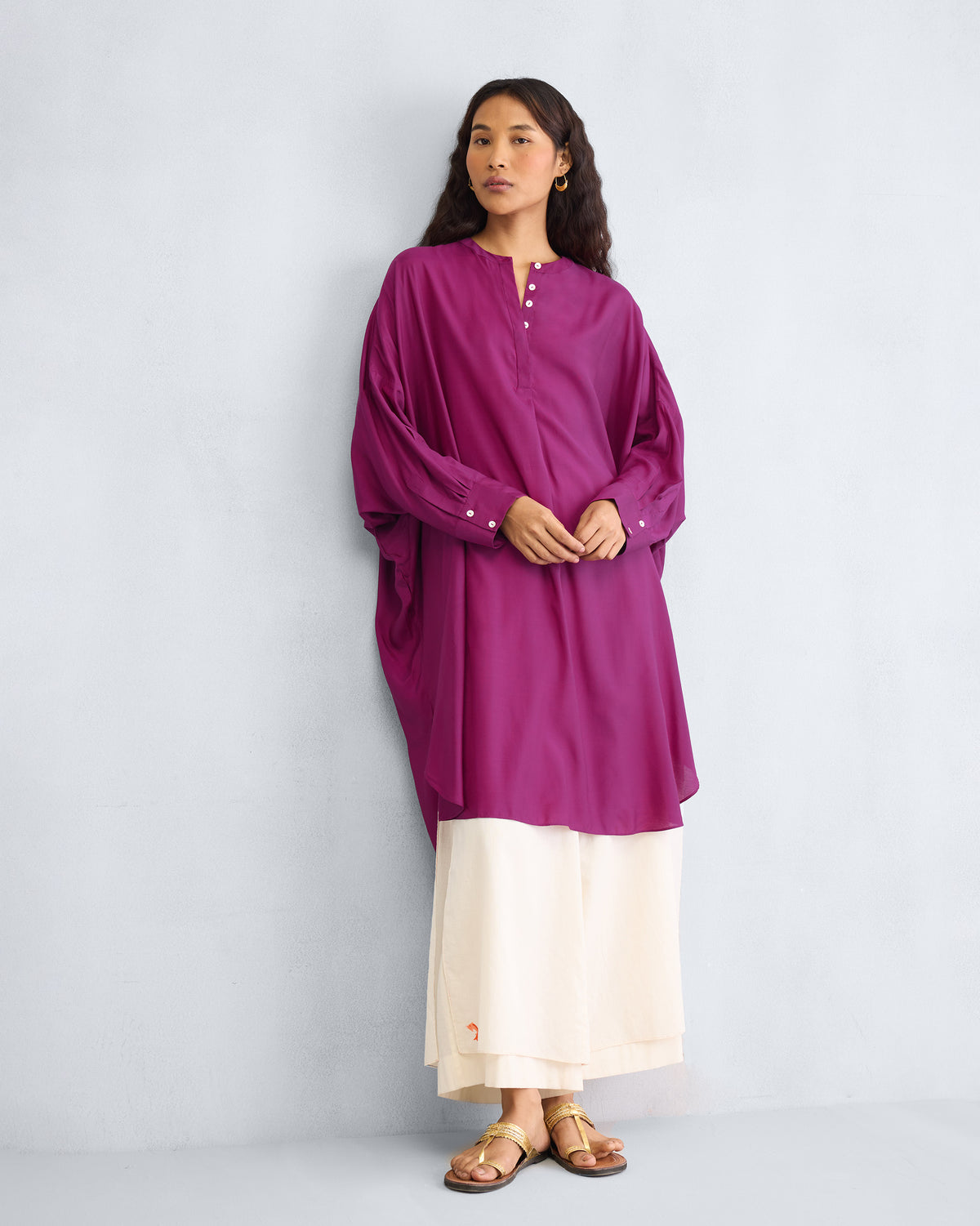 Lazy Sunday Tunic - Mulberry