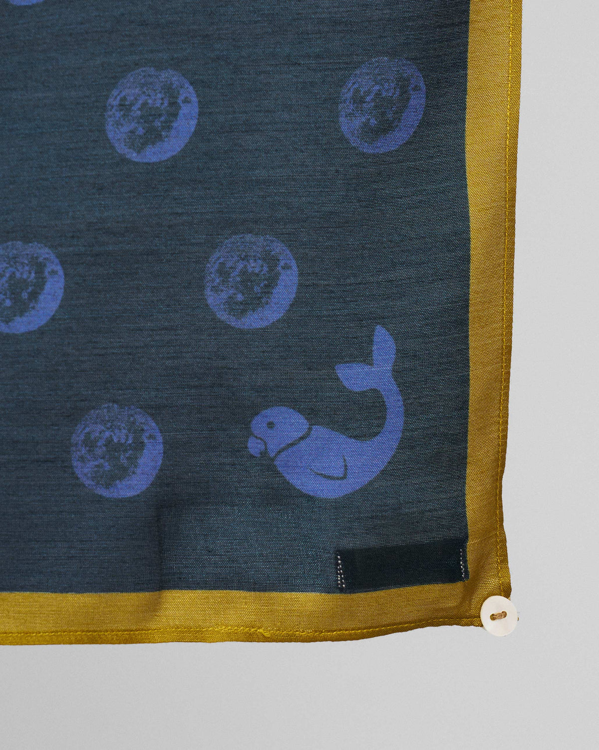 Rhythm Scarf - Navy & Brown
