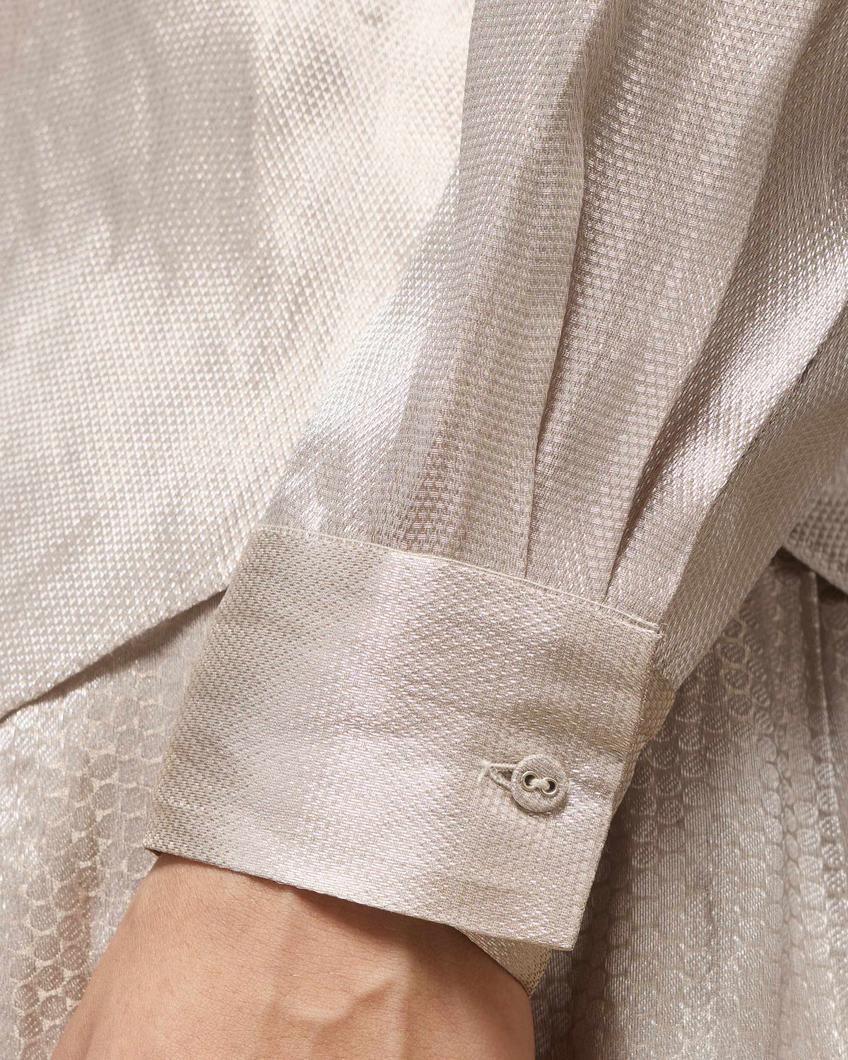 Starlight Shirt - Jacquard Tissue Organza