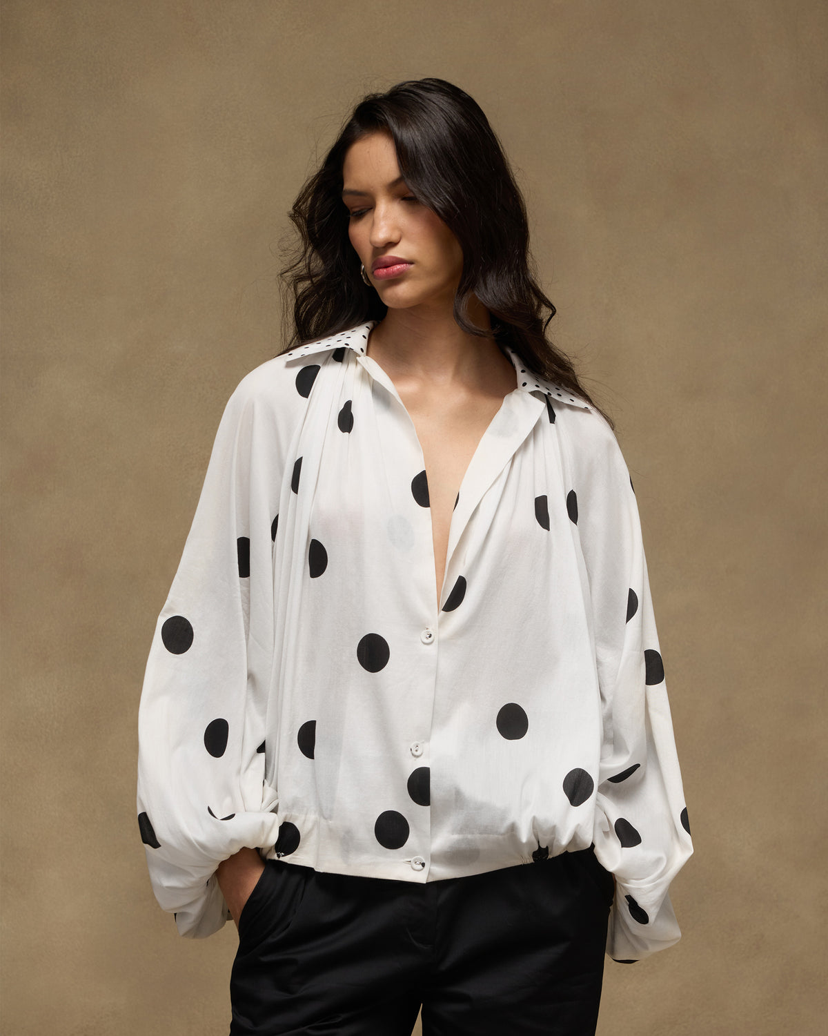 Cloud Overlay - Cotton Silk Loose Fit