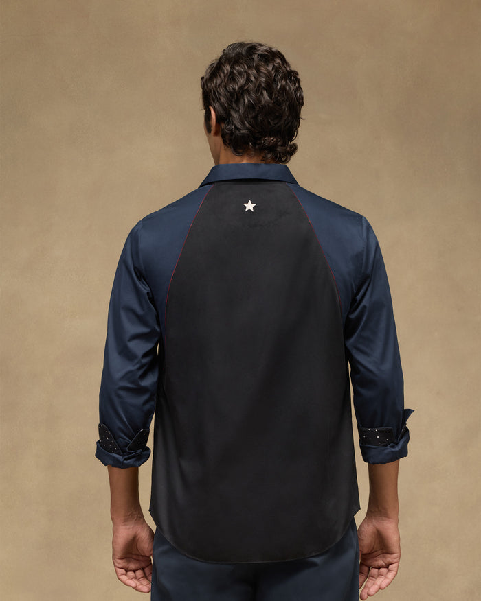 Moonrise Shirt - Cotton Satin Slim Fit