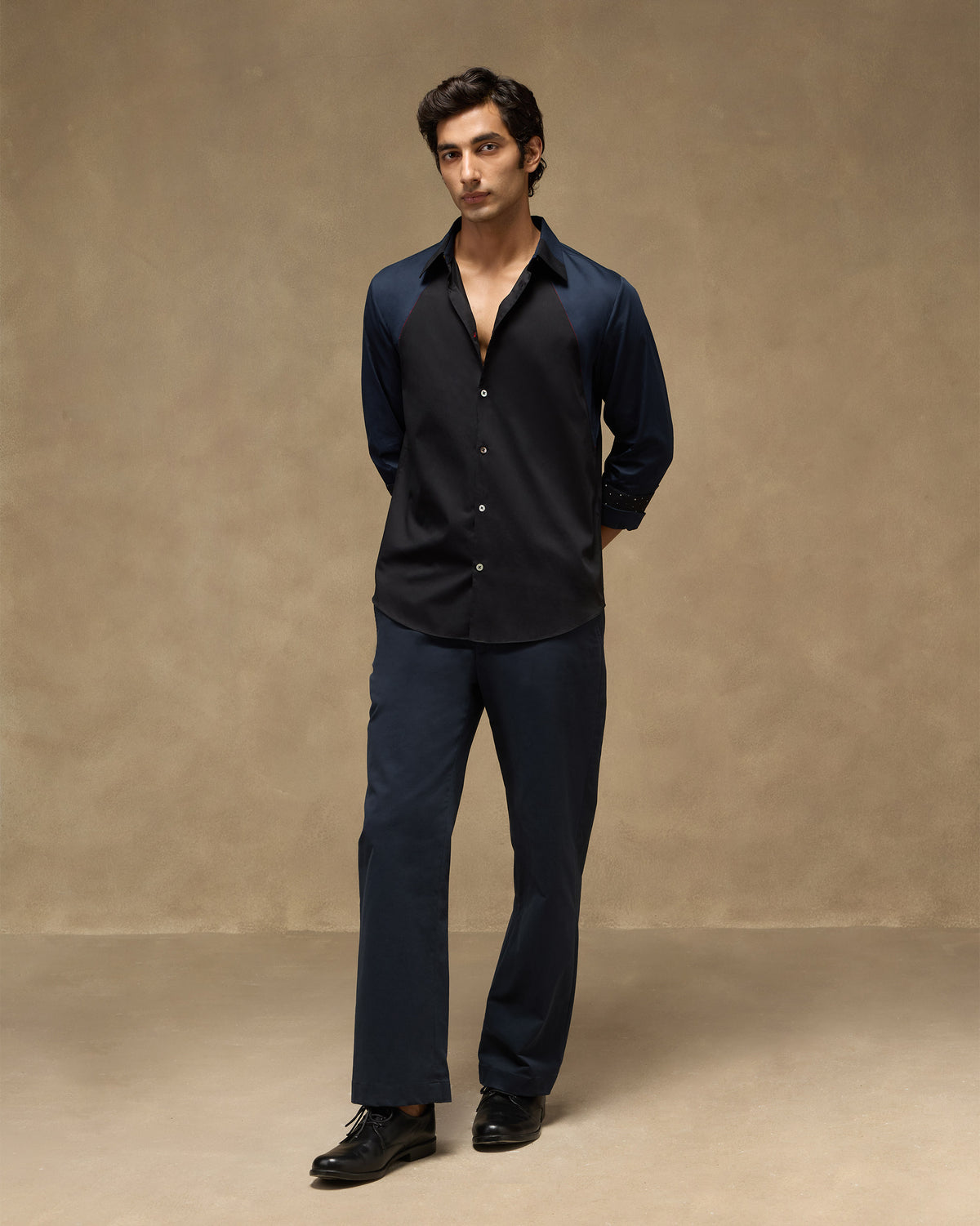 Moonrise Shirt - Cotton Satin Slim Fit