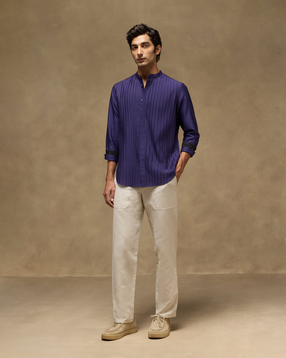 Sundown Shirt - Chanderi Slim Fit