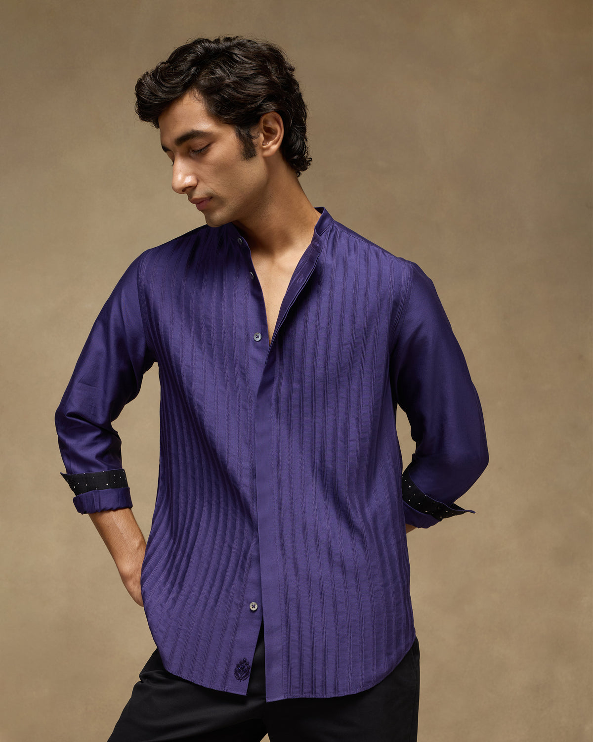 Sundown Shirt - Chanderi Slim Fit