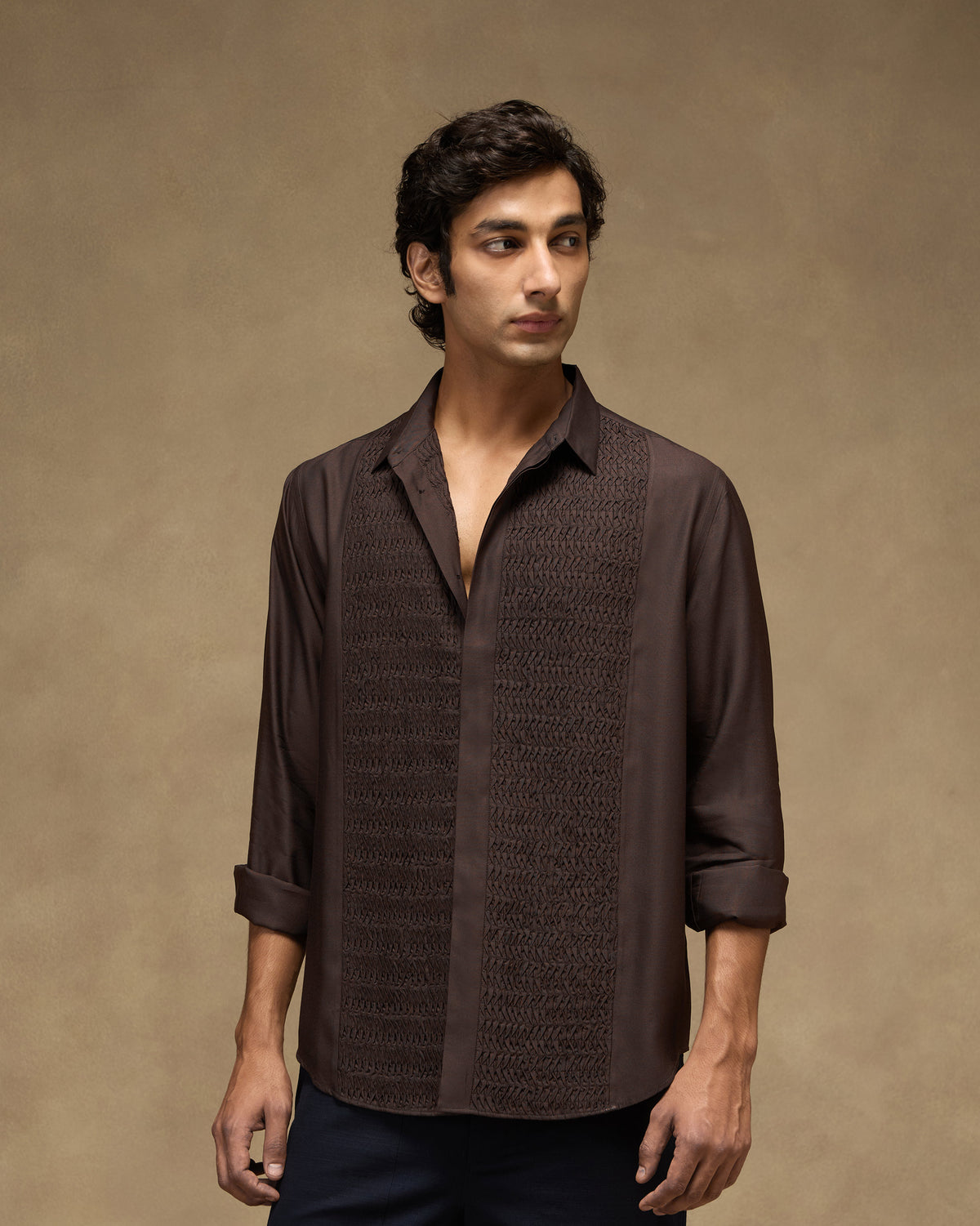 Afterhours Shirt - Viscose Silk Classic Fit
