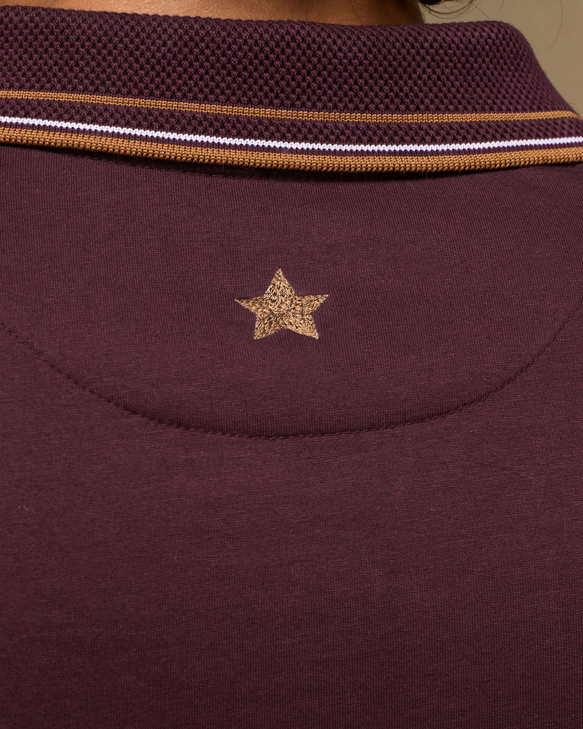 Stag Polo T-Shirt - Mercerised Cotton Classic Fit