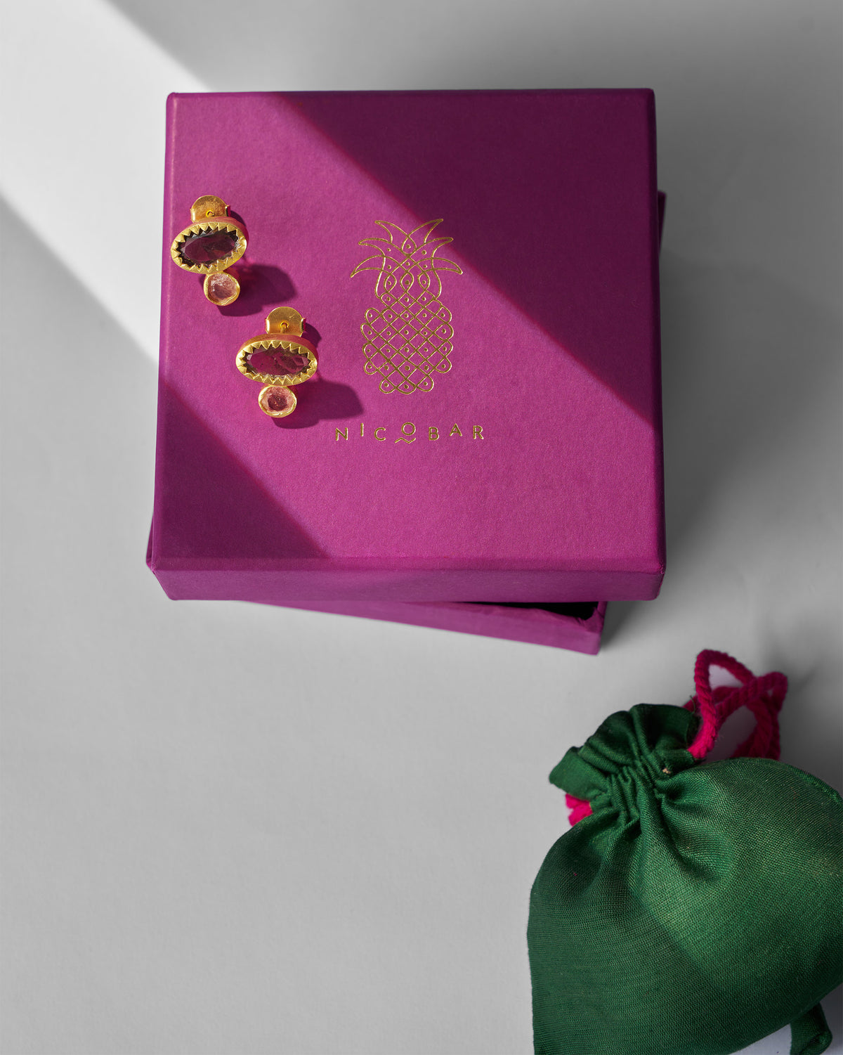 Coastline Earrings - Gold