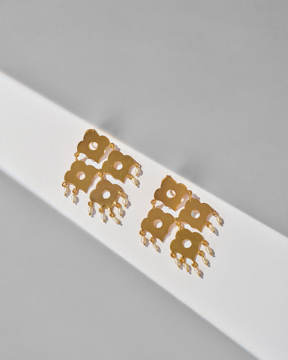 Phool Jaal Earring - Gold