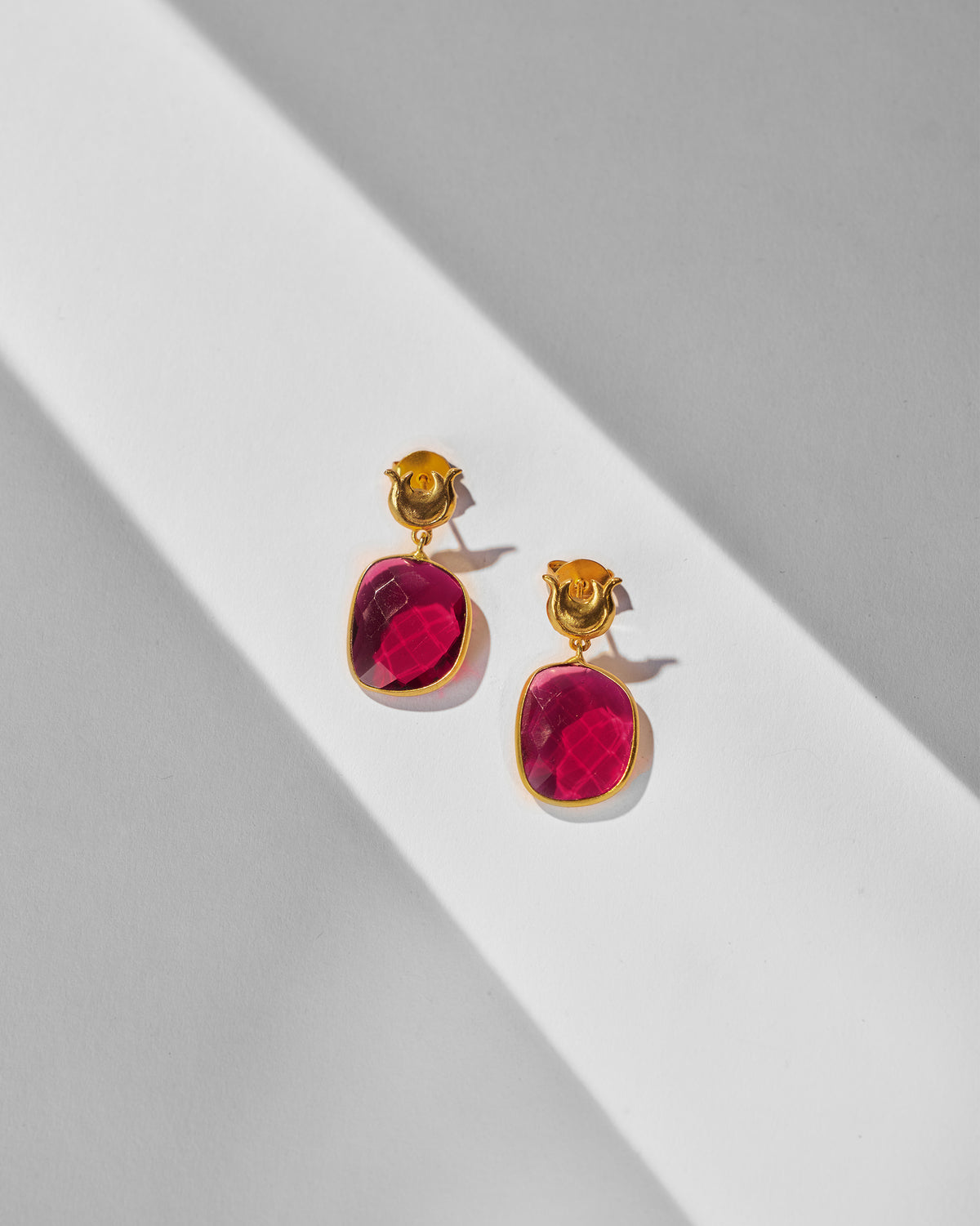 Chandphool Earrings - Gold